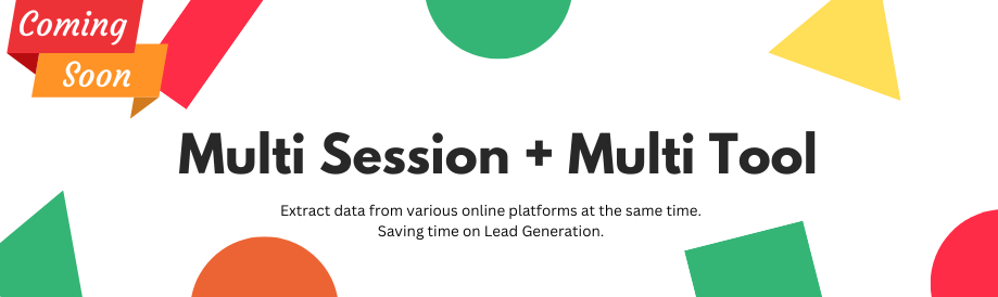Multi session lead generation tool